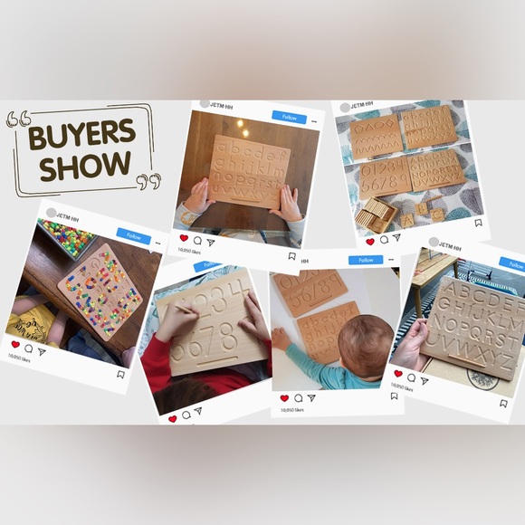 My First Learn To Write Wood Double Sided Number & Shape Tracing Board & Stylus - Picture 8 of 16